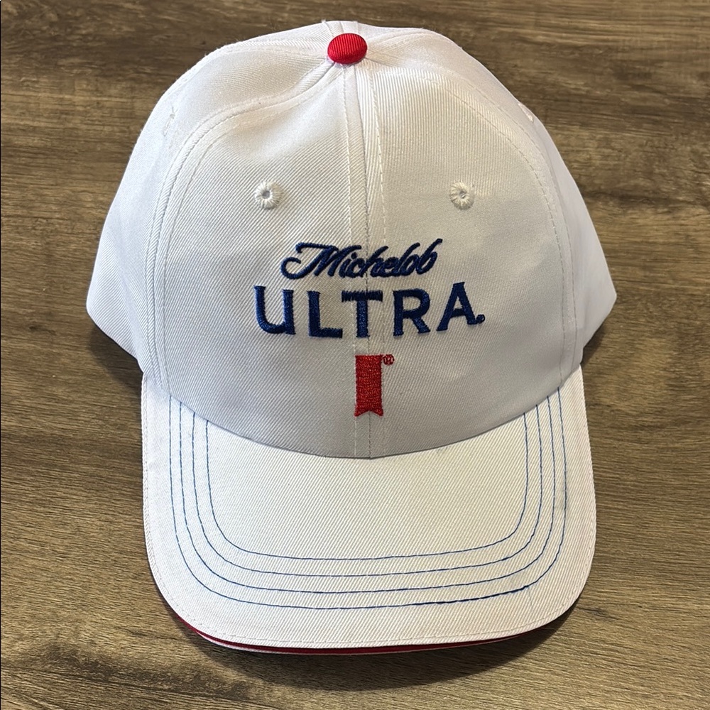 Michelob Ultra White Baseball Cap